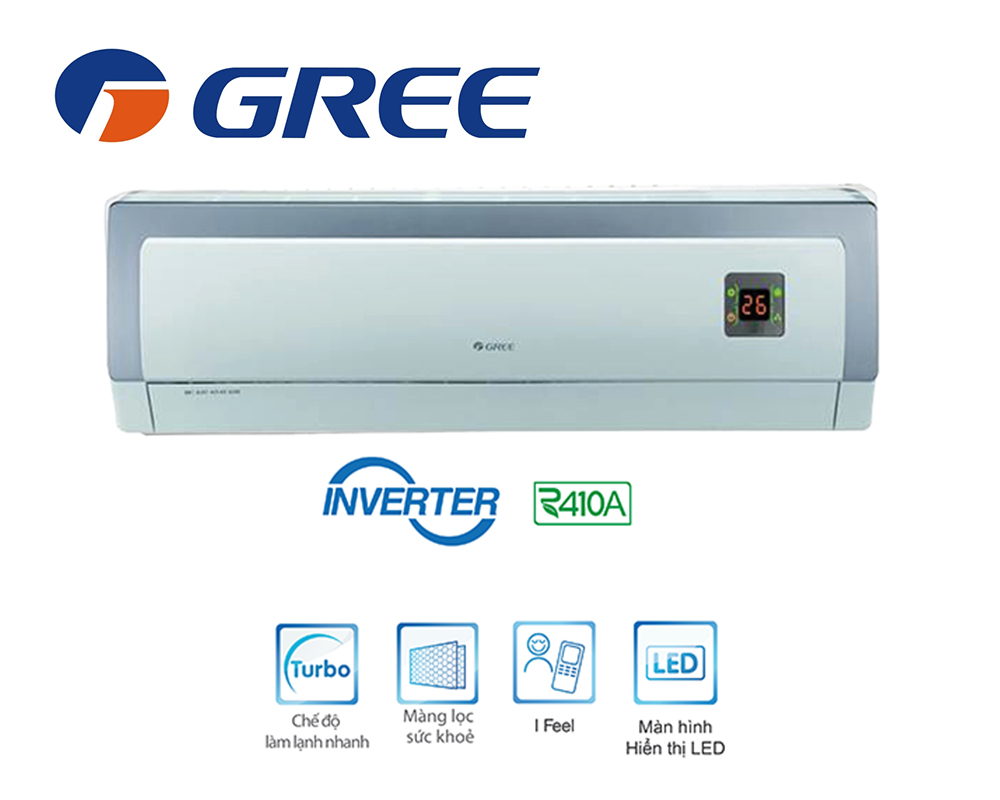 3 Điều hòa Gree inverter 9000BTU tiết kiệm điện giá rẻ trong năm 2017