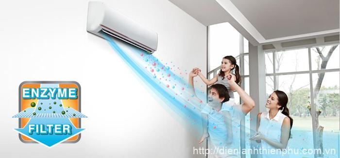 Công nghệ làm lạnh khử mùi trên máy lạnh Mitsubishi