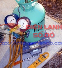 Hướng dẫn kiểm tra bơm xạc rút gas Điều hòa, sua may lanh, ve sinh may lanh, sua may lanh tai nha, huong dan bom gas