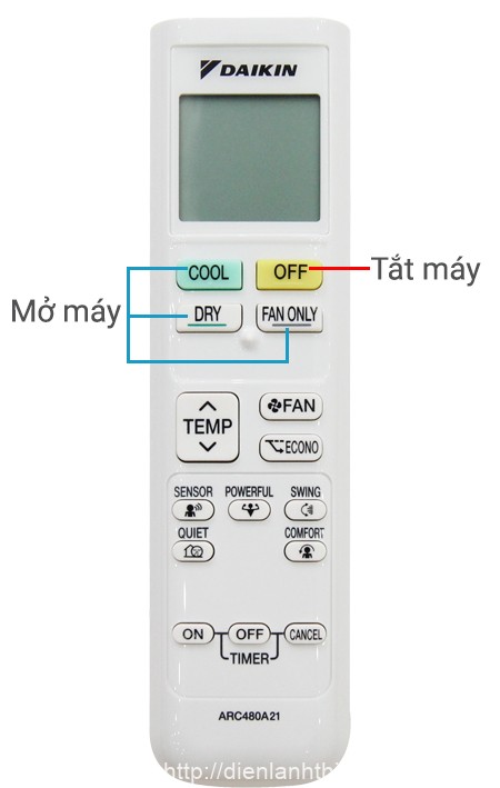 Hướng dẫn sử dụng máy lạnh Daikin FTKC25QVMV