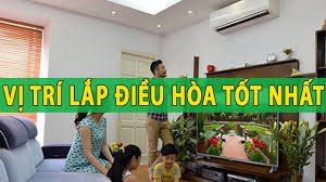 vị trí lắp điều hòa hợp lý