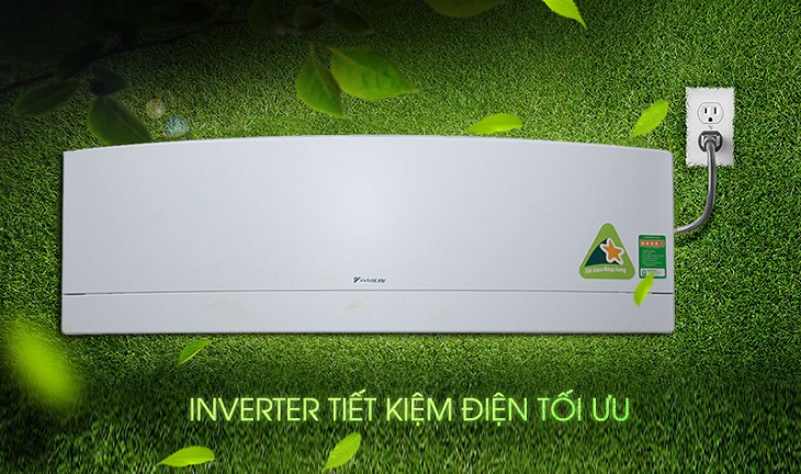Điều hòa Daikin dòng cao cấp có công nghệ Inverter (công nghệ tiết kiệm điện)