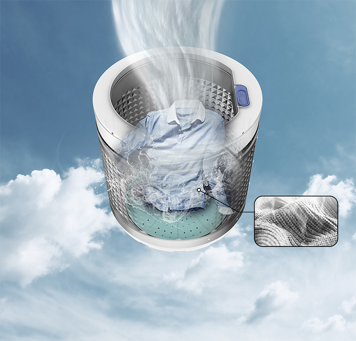 Quần áo bị nhăn khi giặt máy, phải làm thế nào?