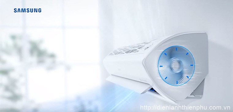 Thiết kế tam diện điều hòa Samsung