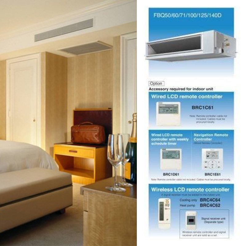 Tìm hiểu dòng điều hòa âm trần nối ống gió Đaikin