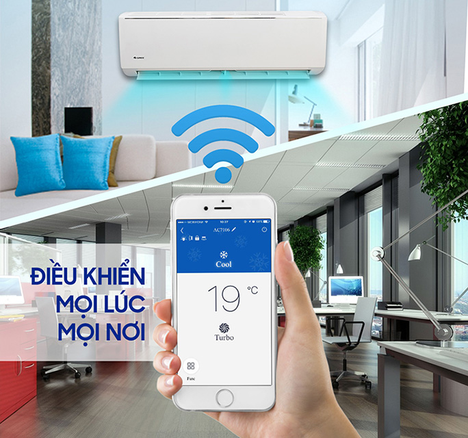 Tìm hiểu tính năng điều khiển điều hòa Gree bằng smartphone