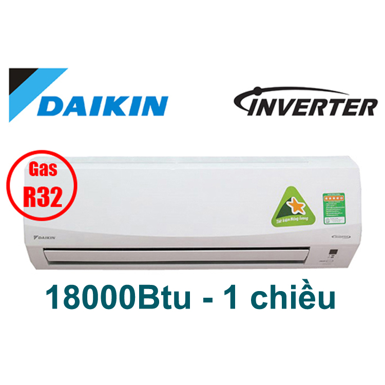 Tìm hiểu về điều hòa daikin 1 chiều 18000btu inverter
